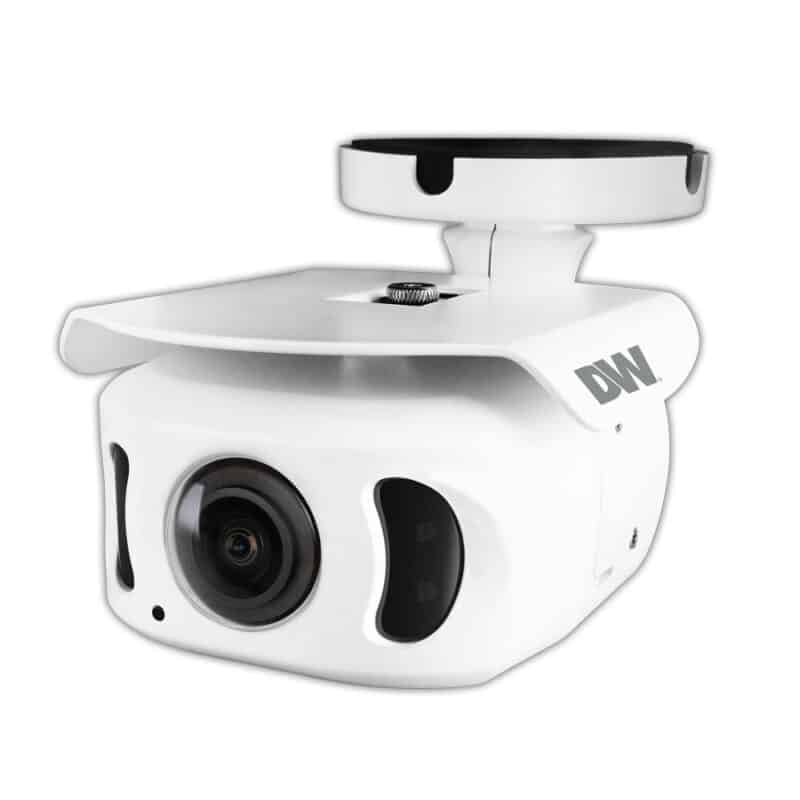 8MP ultra-wide view single-sensor IP bullet camera with IVA+